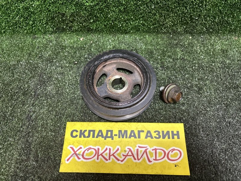 Шкив коленвала Toyota Allion ZZT245 1ZZ-FE 12.2001 (б/у)