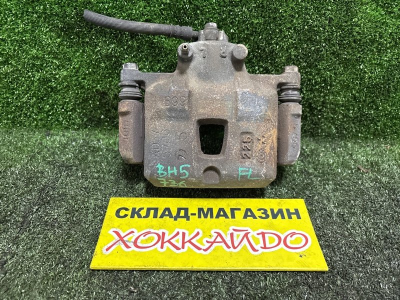 Суппорт Subaru Legacy BH5 EJ202 05.2001 передний левый (б/у)