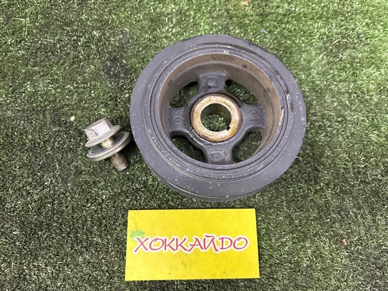 Шкив коленвала Toyota Wish ZNE10G 1ZZ-FE 09.2005 (б/у)