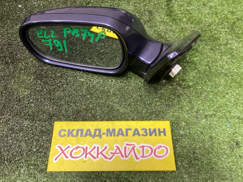 Зеркало боковое Honda Orthia EL2 B20B 06.1999 переднее левое (б/у)
