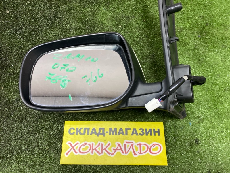 Зеркало боковое Toyota Corolla Fielder NZE141G 1NZ-FE 10.2006 переднее левое (б/у)