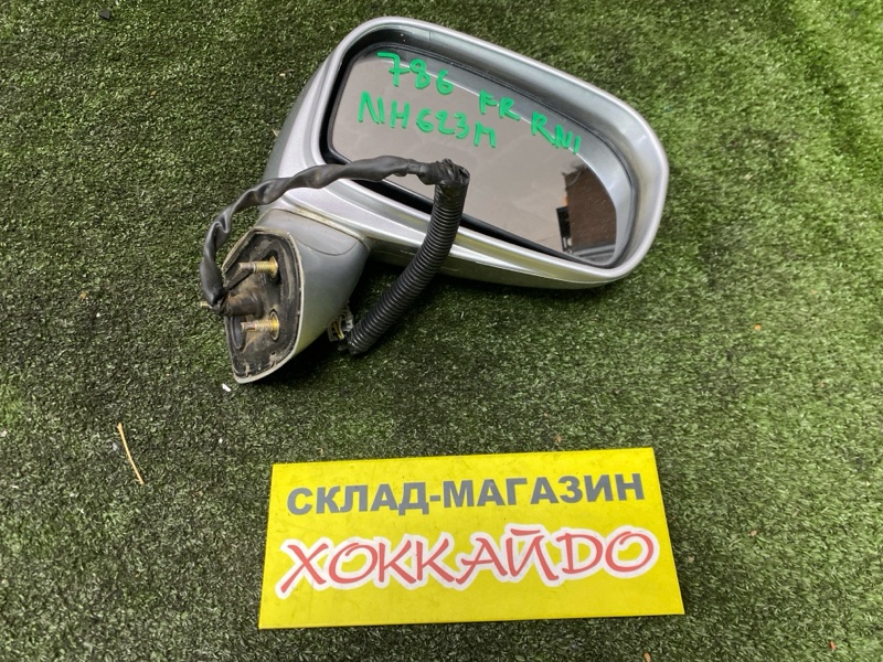Зеркало боковое Honda Stream RN1 D17A 10.2000 переднее правое (б/у)