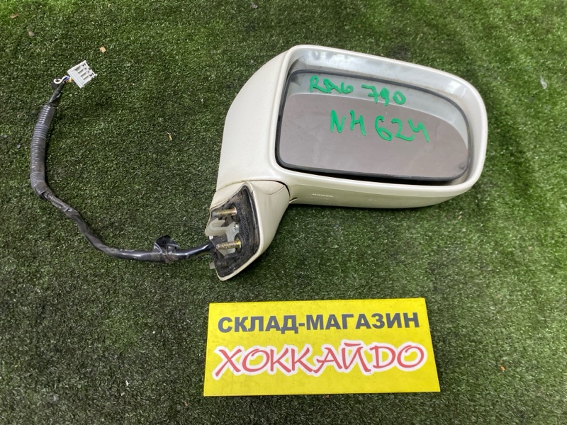 Зеркало боковое Honda Odyssey RA6 F23A 12.1999 переднее правое (б/у)