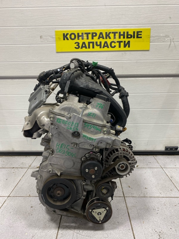 Двигатель Nissan Tiida Latio SC11 HR15DE 01.2008 (б/у)