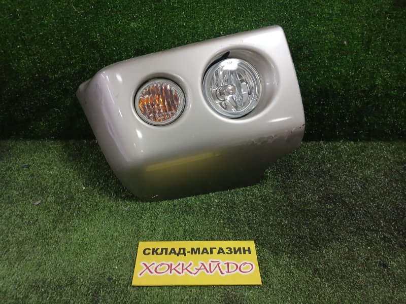 Бампер Mitsubishi Pajero Mini H58A 4A30T 10.1998 передний правый (б/у)