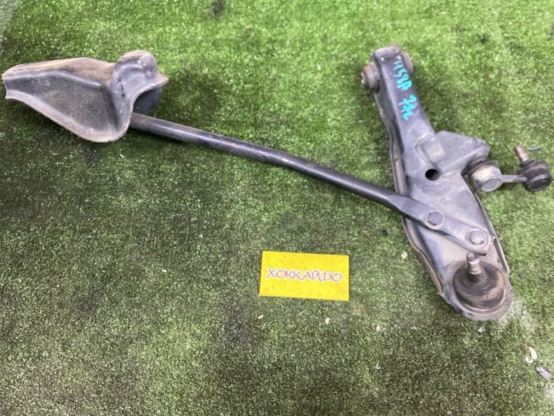 Рычаг подвески нижний Mitsubishi Pajero Mini H58A 4A30T 10.1998 передний левый (б/у)