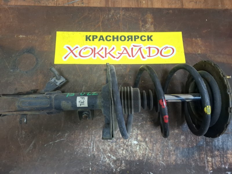 Стойка подвески Nissan Presage TU31 QR25DE 06.2003 передняя левая (б/у)