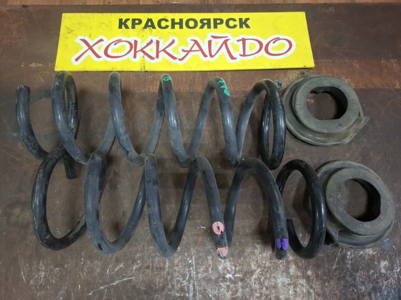 Пружина подвески Nissan Presage TU31 QR25DE 06.2003 задняя (б/у)