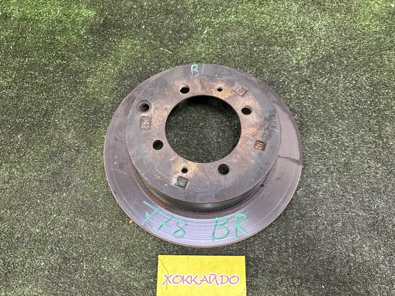 Диск тормозной Mitsubishi Lancer CS5W 4G93 01.2005 задний (б/у)