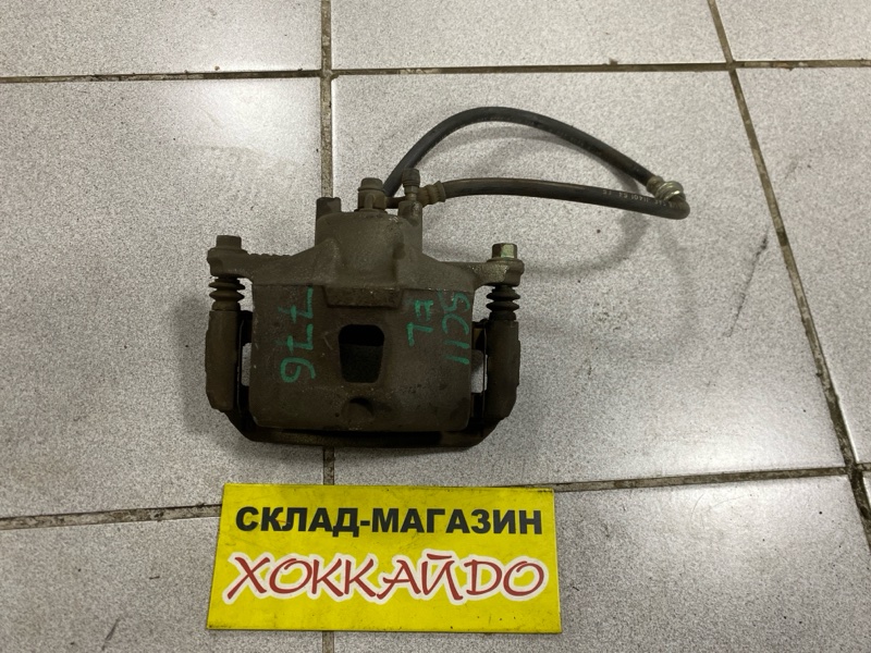 Суппорт Nissan Tiida Latio SC11 HR15DE 01.2008 передний левый (б/у)