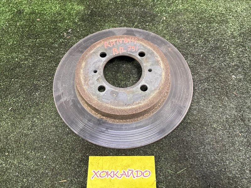 Диск тормозной Nissan Rasheen RHNB14 SR18DE 12.1994 задний (б/у)