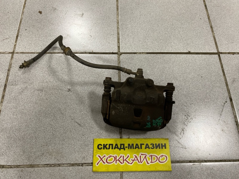 Суппорт Nissan Bluebird Sylphy QG10 QG18DE 02.2003 передний правый (б/у)