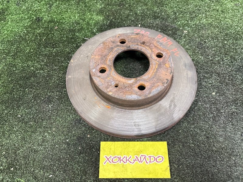 Диск тормозной Nissan Sunny FB14 GA15DE 09.1995 передний (б/у)