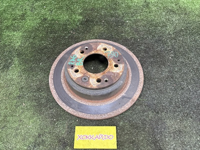 Диск тормозной Honda Odyssey RA6 F23A 12.1999 задний (б/у)