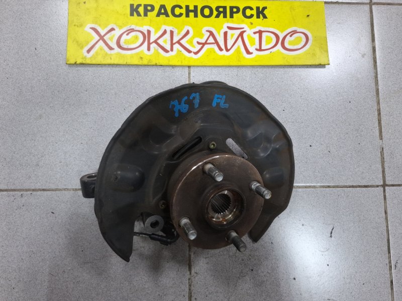 Ступица Toyota Allex NZE121 1NZ-FE 01.2001 передняя левая (б/у)