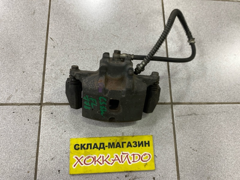 Суппорт Mitsubishi Lancer CS5W 4G93 01.2005 передний левый (б/у)