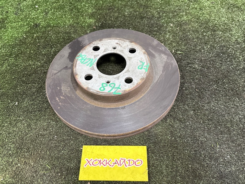 Диск тормозной Toyota Ist NCP60 2NZ-FE 05.2002 передний (б/у)