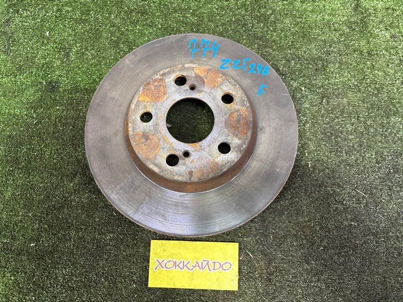 Диск тормозной Toyota Premio ZZT240 1ZZ-FE 12.2001 передний (б/у)