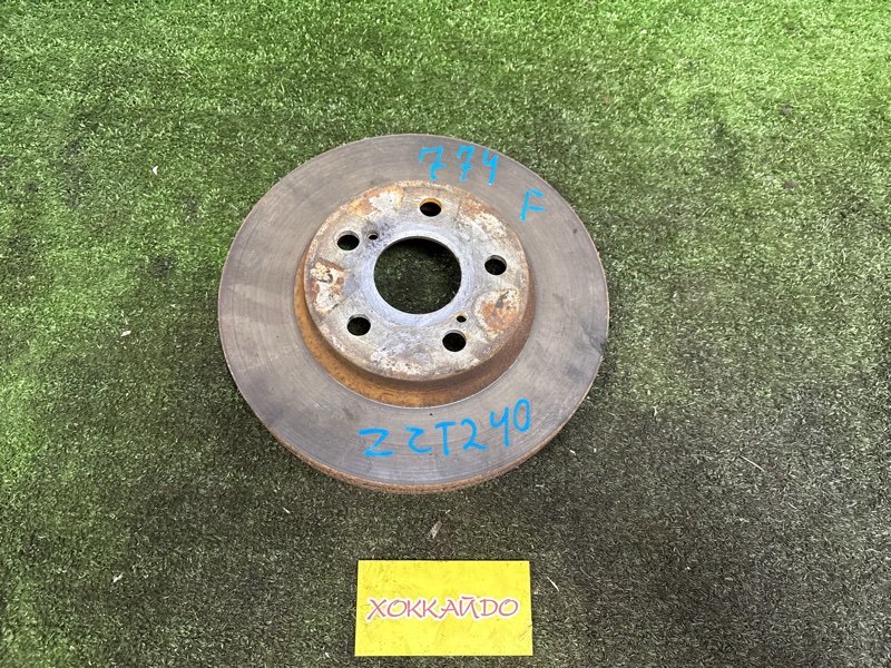 Диск тормозной Toyota Premio ZZT240 1ZZ-FE 12.2001 передний (б/у)