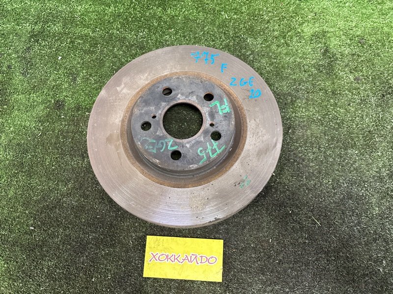 Диск тормозной Toyota Wish ZGE20G 2ZR-FAE 04.2012 передний (б/у)