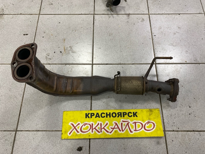 Труба приемная глушителя Honda Odyssey RA6 F23A 12.1999 (б/у)