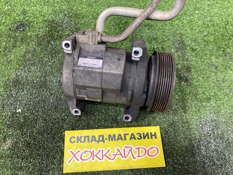 Компрессор кондиционера Honda Stepwgn RF3 K20A 04.2001 (б/у)