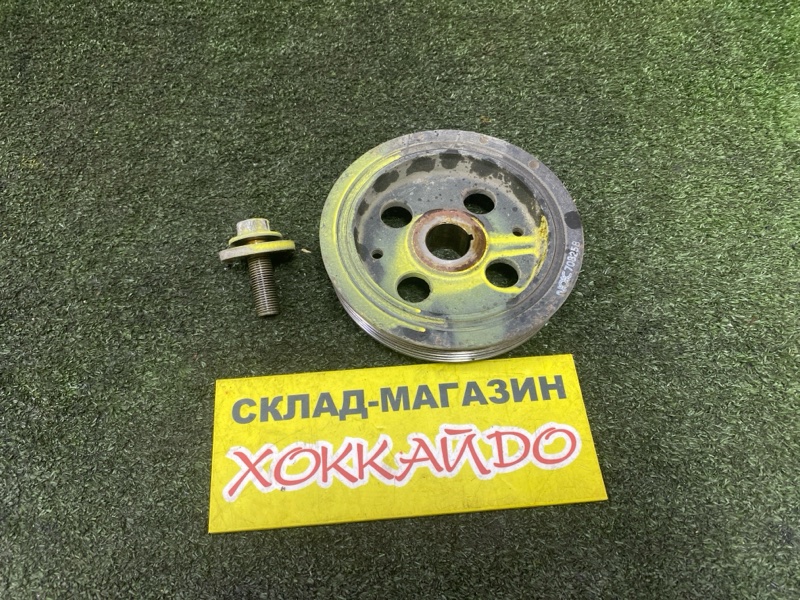 Шкив коленвала Toyota Noah ZRR75G 3ZR-FAE 06. 2007 (б/у)