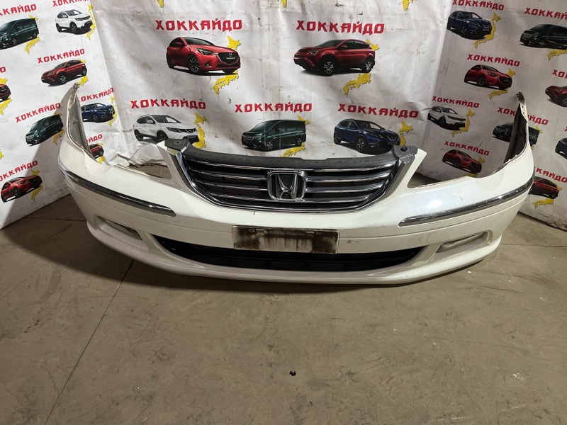 Бампер Honda Odyssey RA8 J30A 11.2001 передний (б/у)