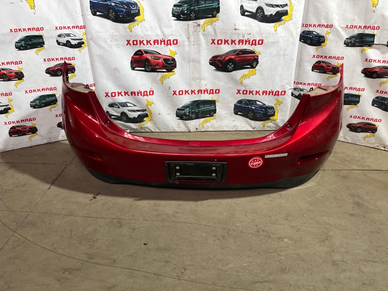 Бампер Mazda Axela BM6FJ Z6-VE 11.2013 задний (б/у)