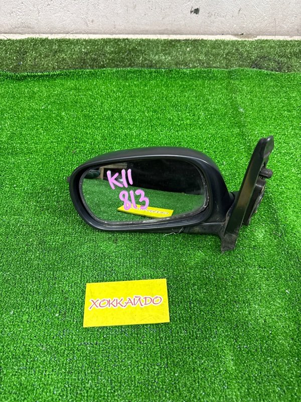 Зеркало боковое Nissan March K11 CG10DE 01.1992 переднее левое (б/у)