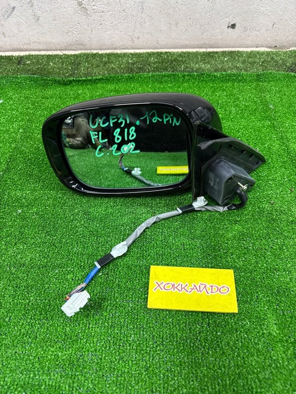 Зеркало боковое Toyota Celsior UCF31 3UZ-FE 08.2000 переднее левое (б/у)