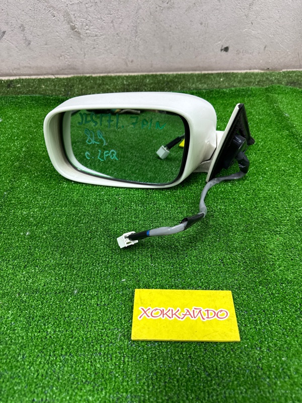 Зеркало боковое Toyota Crown JZS171 1JZ-GE 09.1999 переднее левое (б/у)