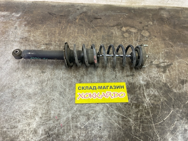 Стойка подвески Toyota Raum EXZ10 5E-FE 05.1997 задняя левая (б/у)