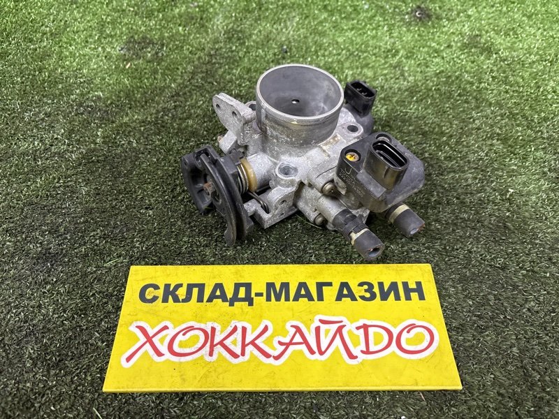 Заслонка дроcсельная Toyota Caldina ST210G 3S-FE 1997 (б/у)