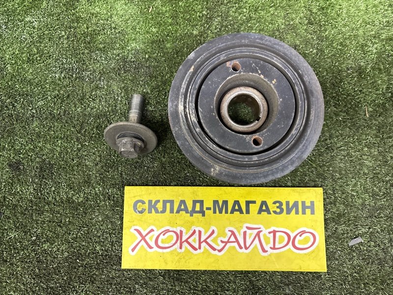 Шкив коленвала Toyota Caldina ST210G 3S-FE 1997 (б/у)