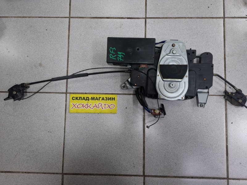 Электропривод двери Honda Stepwgn RF3 K20A 04.2001 задний левый (б/у)