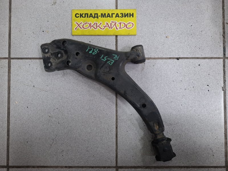 Рычаг подвески нижний Toyota Corsa EL51 4E-FE 12.1997 передний левый (б/у)