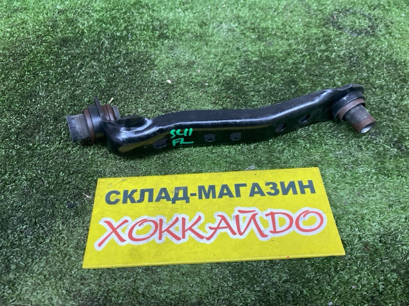 Рычаг подвески верхний Nissan Tiida Latio SC11 HR15DE 01.2008 передний левый (б/у)