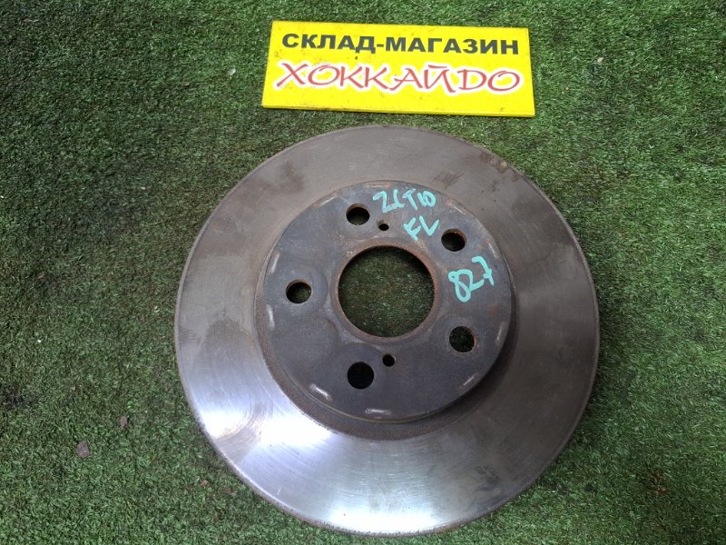 Диск тормозной Toyota Opa ZCT10 1ZZ-FE 06.2002 передний (б/у)