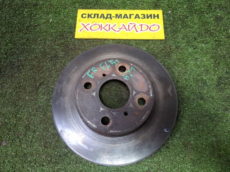 Диск тормозной Toyota Corsa EL51 4E-FE 12.1997 передний (б/у)