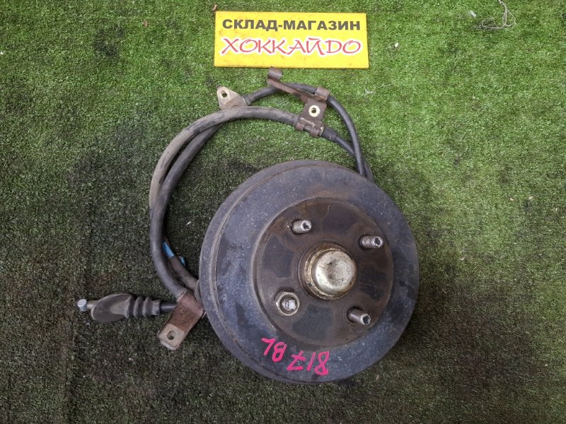 Ступица Toyota Raum EXZ10 5E-FE 05.1997 задняя левая (б/у)