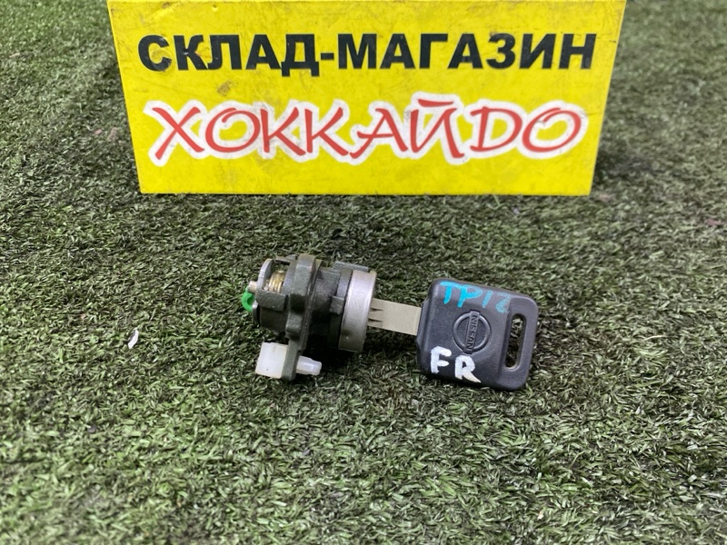 Личинка замка двери Nissan Primera TP12 QG18DE 01.2001 передняя правая (б/у)