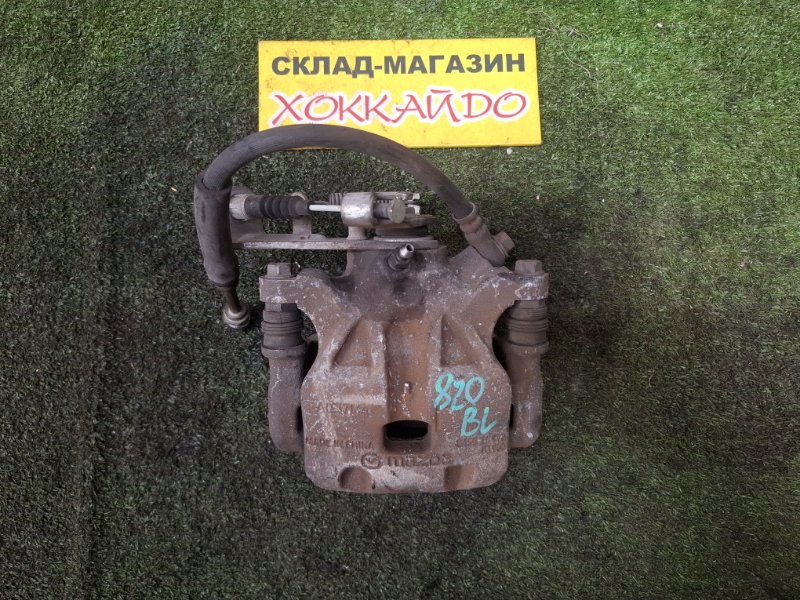 Суппорт Mazda Axela BM6FJ Z6-VE 11.2013 задний левый (б/у)