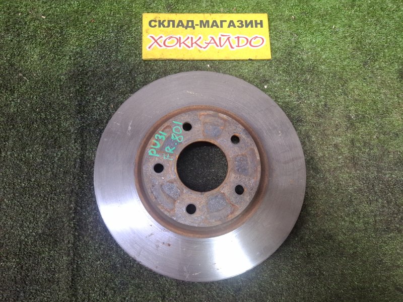 Диск тормозной Nissan Presage PU31 VQ35DE 05.2006 передний (б/у)