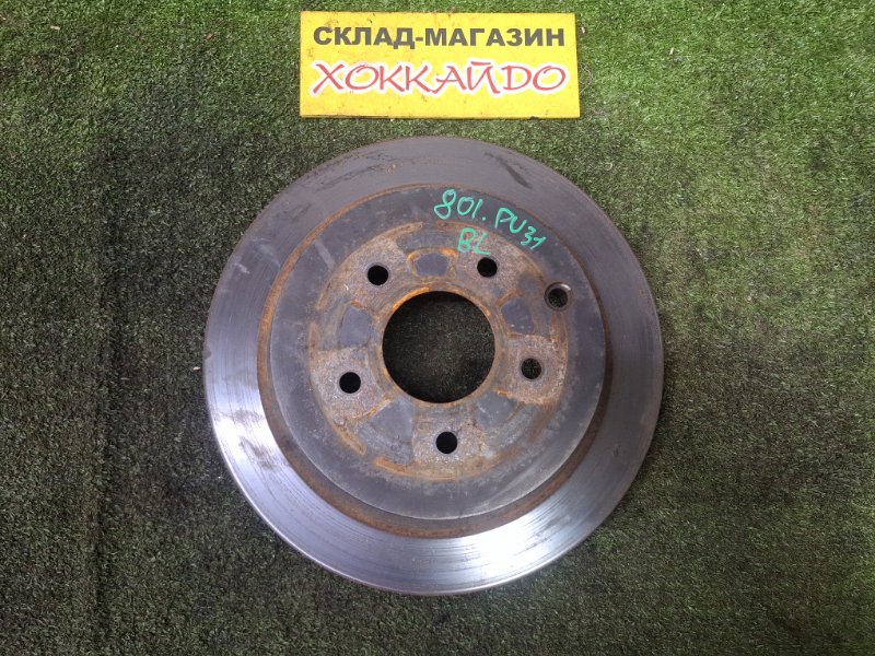 Диск тормозной Nissan Presage PU31 VQ35DE 05.2006 задний (б/у)