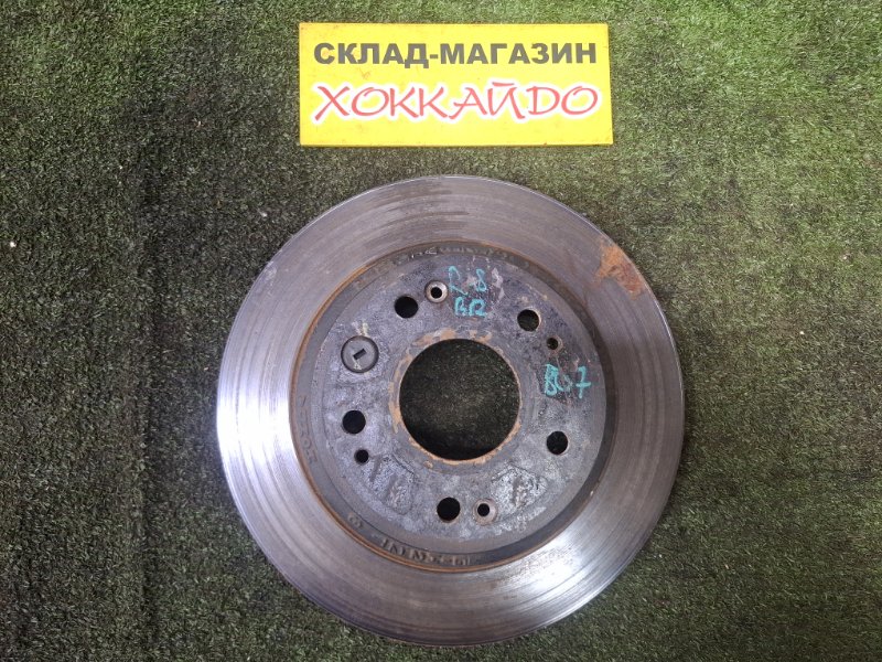 Диск тормозной Honda Odyssey RA8 J30A 11.2001 задний (б/у)