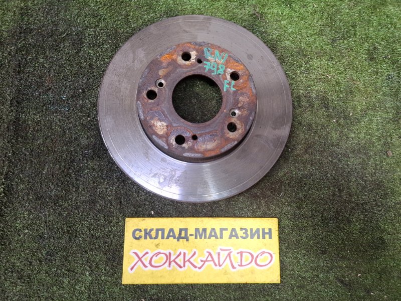 Диск тормозной Honda Stream RN1 D17A 10.2000 передний (б/у)
