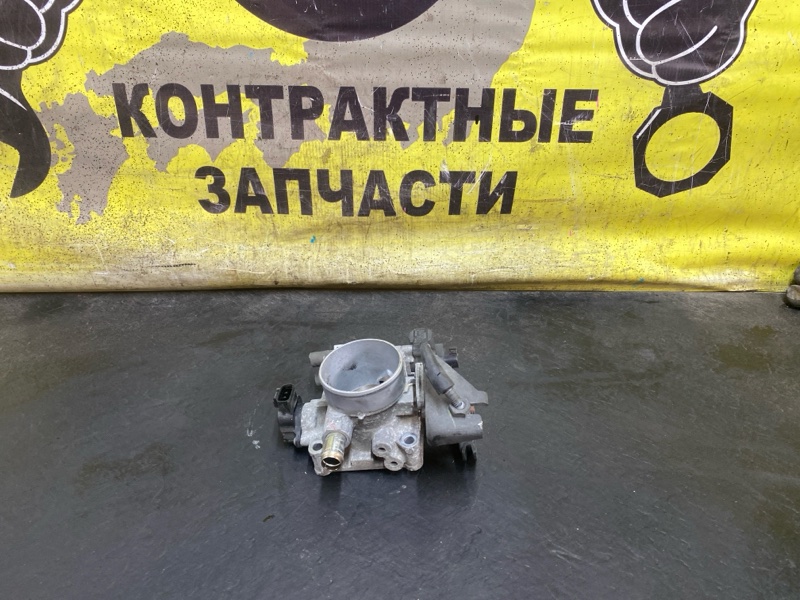 Заслонка дроcсельная Toyota Wish ZNE14G 1ZZ-FE 09.2005 (б/у)