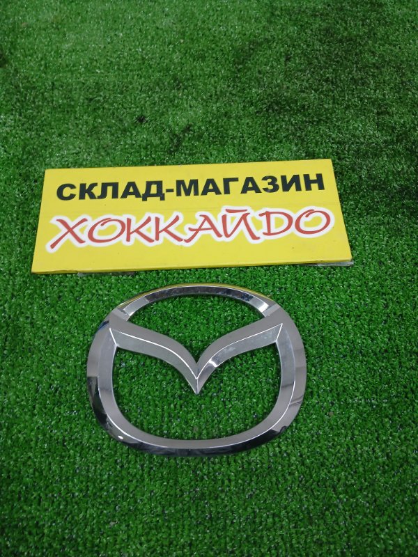 Эмблема Mazda Axela BKEP LF-VE 2007 задняя (б/у)