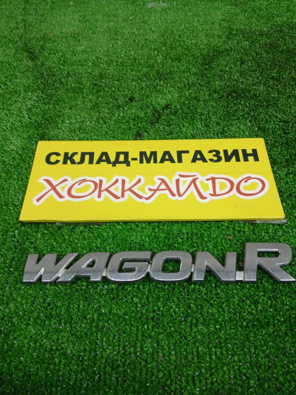 Эмблема Suzuki Wagon R MH21S K6A 09.2003 задняя (б/у)